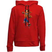 Детское худи без начеса с Crash Bandicoot