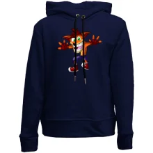 Дитяче худі без начосу з ілюстрованим Crash Bandicoot