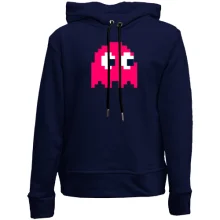 Детское худи без начеса с мобом из игры Pac man