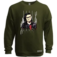 Свитшот без начеса со Skrillex