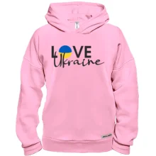 Худі BASE LOVE Ukraine з прапором