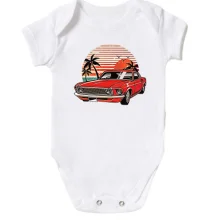 Детское боди Ford Mustang Retro