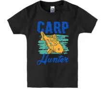 Детская футболка с золотистым карпом «Carp Hunter»