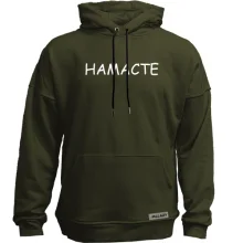Худи без начеса с надписью "Намасте"