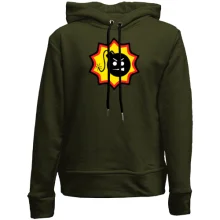Детское худи без начеса с логотипом игры Serious Sam