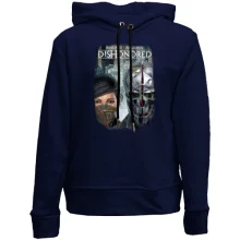 Детское худи без начеса с постером игры Dishonored