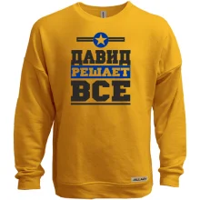 Свитшот без начеса Давид решает всё