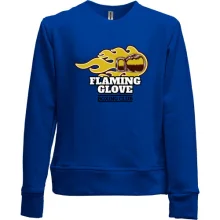 Детский свитшот без начеса flaming glove