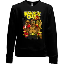 Детский свитшот без начеса knock out