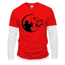 Комбинированный лонгслив Fisher ART Style