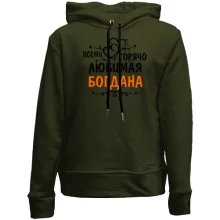 Дитяче худі без начосу з написом 