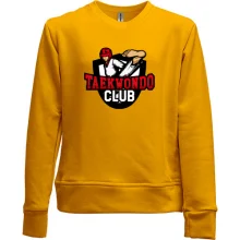 Детский свитшот без начеса taekwondo club