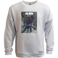 Свитшот без начеса с постером Alien
