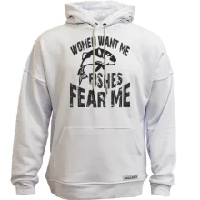 Худі без начосу Women want me Fish fear me
