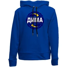 Детское худи без начеса с именем Дима в круге