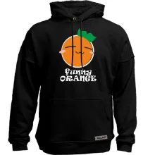 Худи без начеса Funny Orange