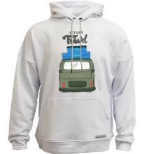 Худи без начеса Lets go Travel