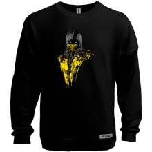 Світшот без начосу зі Скорпіоном з Mortal Kombat