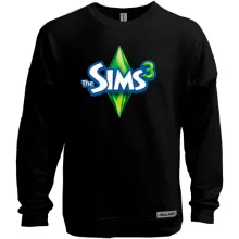 Світшот без начосу з логотипом Sims 3