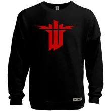 Світшот без начосу з гербом Wolfenstein