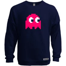 Свитшот без начеса с мобом из игры Pac man