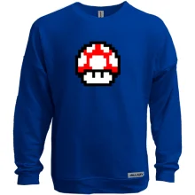 Свитшот без начеса с грибом из игры "Mario"