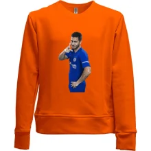Детский свитшот без начеса c Eden Hazard