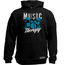 Худи без начеса Music Therapy