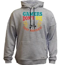 Худи без начеса Gamers not die