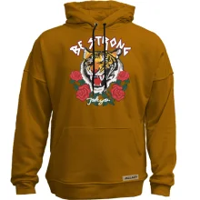 Худи без начеса Be strong tiger