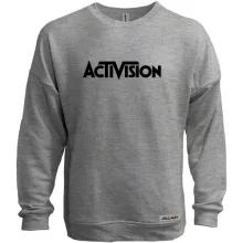 Свитшот без начеса с логотипом Activision