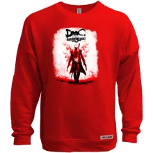 Свитшот без начеса с постером игры Devil May Cry