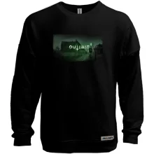 Свитшот без начеса с обложкой игры Outlast 2