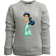 Детский свитшот без начеса с с Jasmine (аладин)