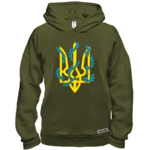 Худі BASE з пророслим тризубцем
