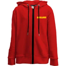 Дитяче худі на блискавці з логотипом 