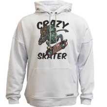 Худи без начеса Robot Crazy Skater