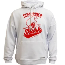 Худи без начеса Surf Rider Shark