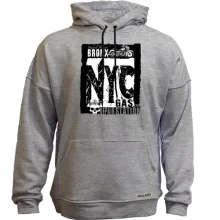 Худи без начеса Bronx NYC Gas
