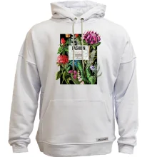 Худи без начеса Flowers Fashion