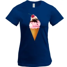 Футболка Ice cream with cherries