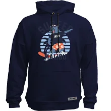 Худи без начеса Surfer Malibu Bear