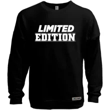 Свитшот без начеса с надписью "Limited Edition"