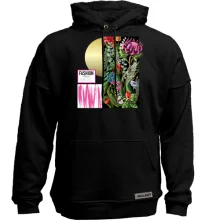 Худи без начеса Fashion Basic Flowers