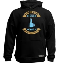 Худі без начосу Middle Finger