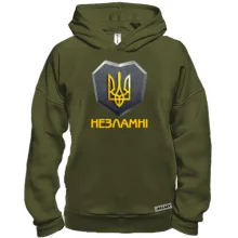 Худи BASE с гербом Украины - Незламні