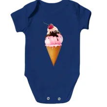 Дитяче боді Ice cream with cherries