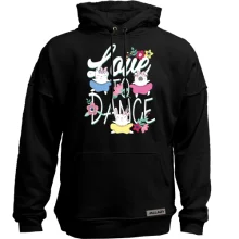 Худи без начеса Love to Dance