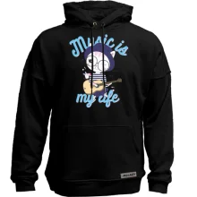 Худи без начеса Music is My Life