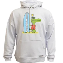 Худи без начеса Crocodile surfer